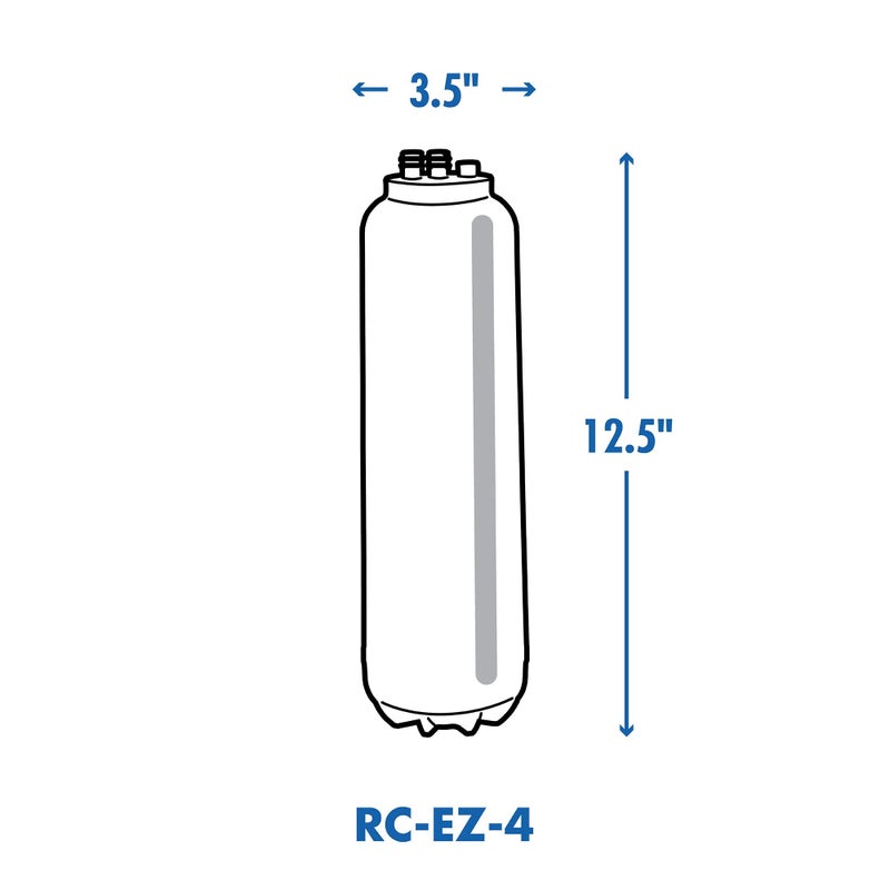 Culligan RC 4 EZ-Change Premium Water Filtration Replacement Cartridge, 500 Gallons, White - Image 2